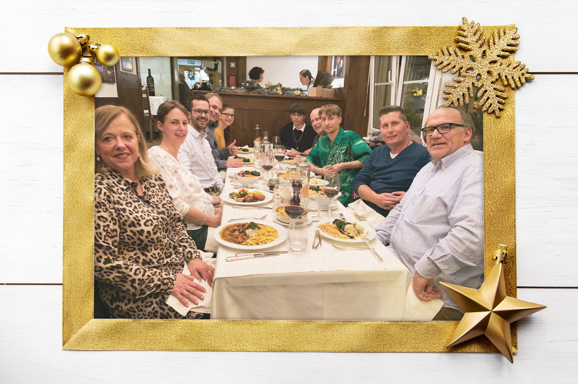 Weihnachtessen 2018 in der Linde Weiningen.