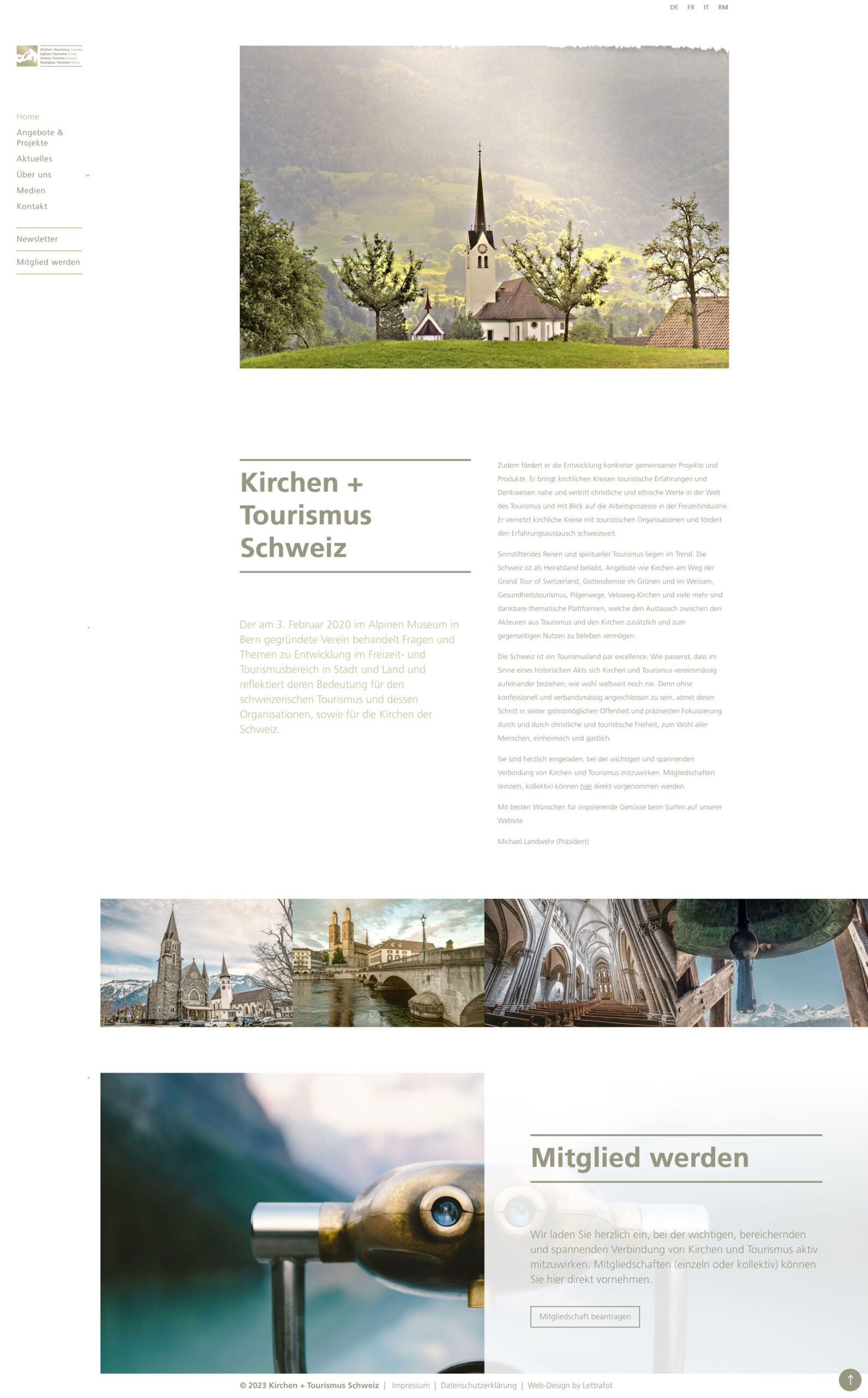 Kirchen + Tourismus Schweiz